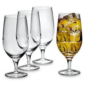 Luigi Bormioli Michelangelo Masterpiece Sparks 19 oz. Maxi Footed Beverage Glass (Set of 4)