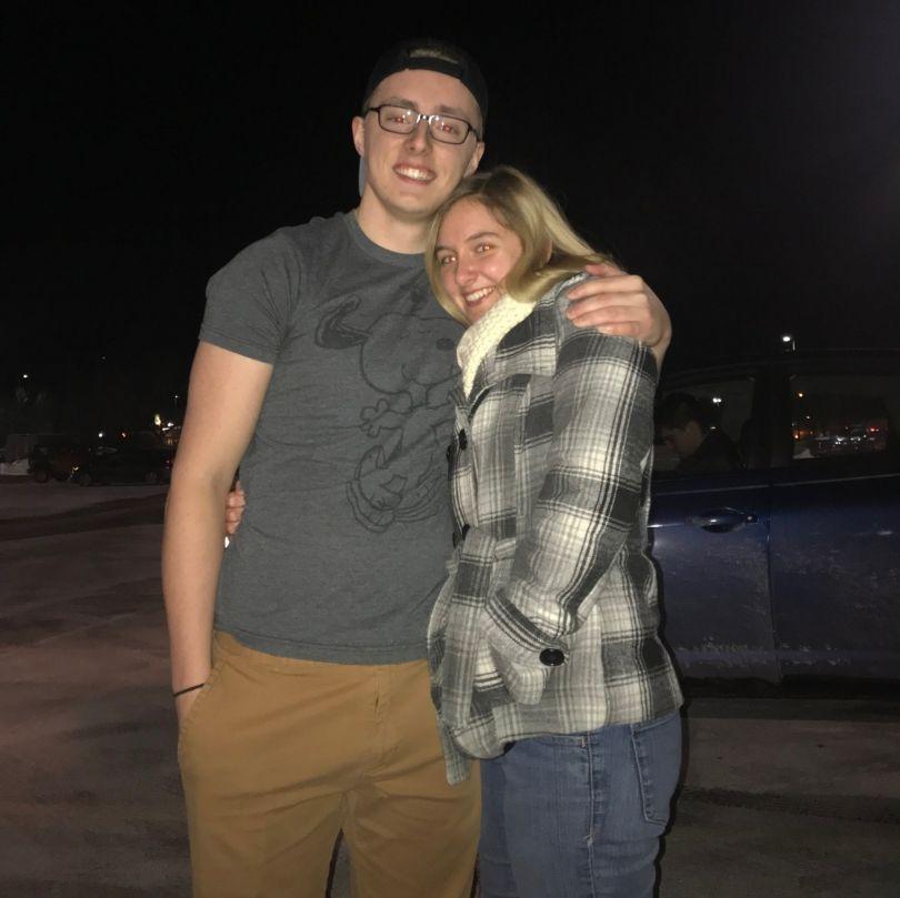 "Will you be my girlfriend?" "Yes :) " - December 27, 2017