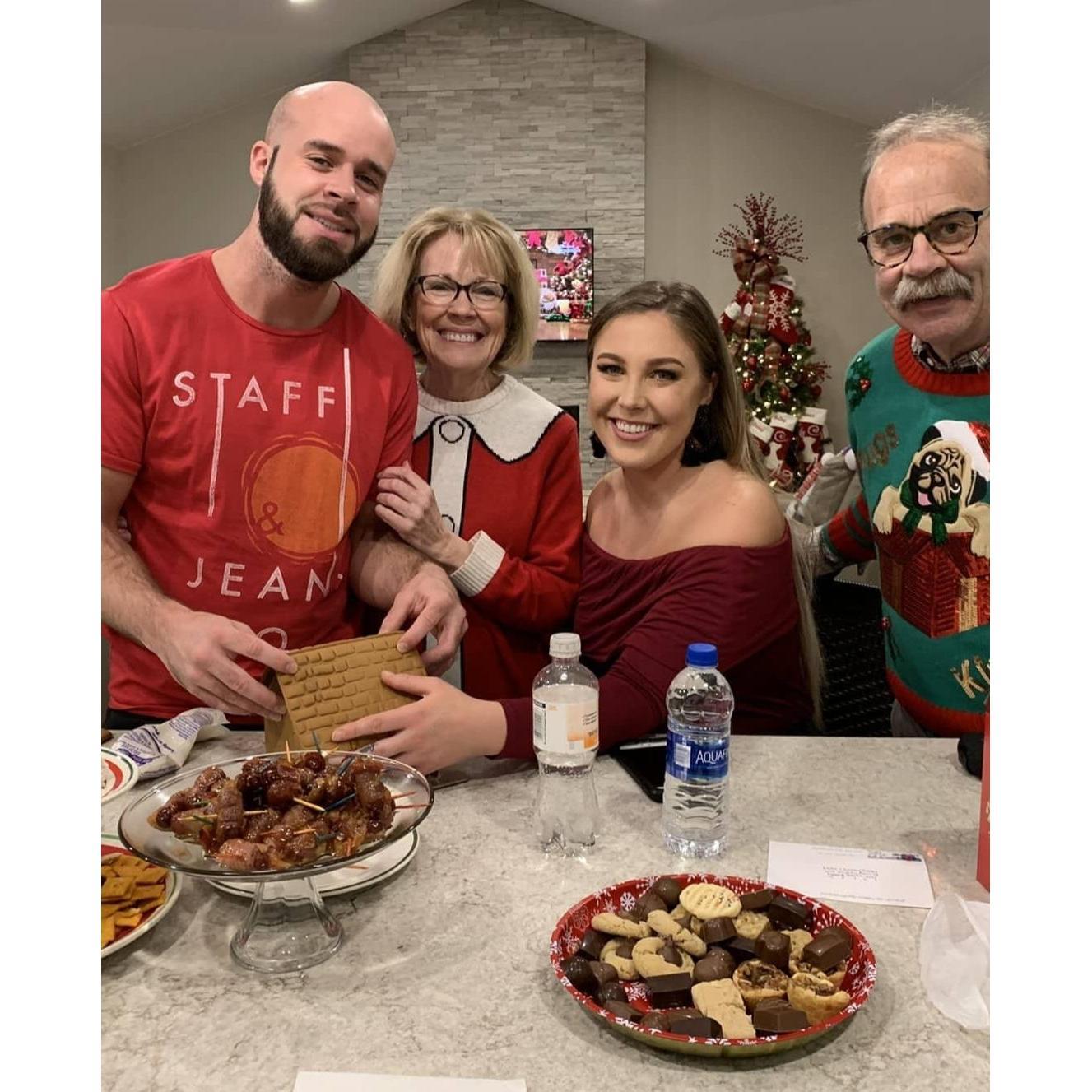 Annual gingerbread house contest, Christmas 2018
