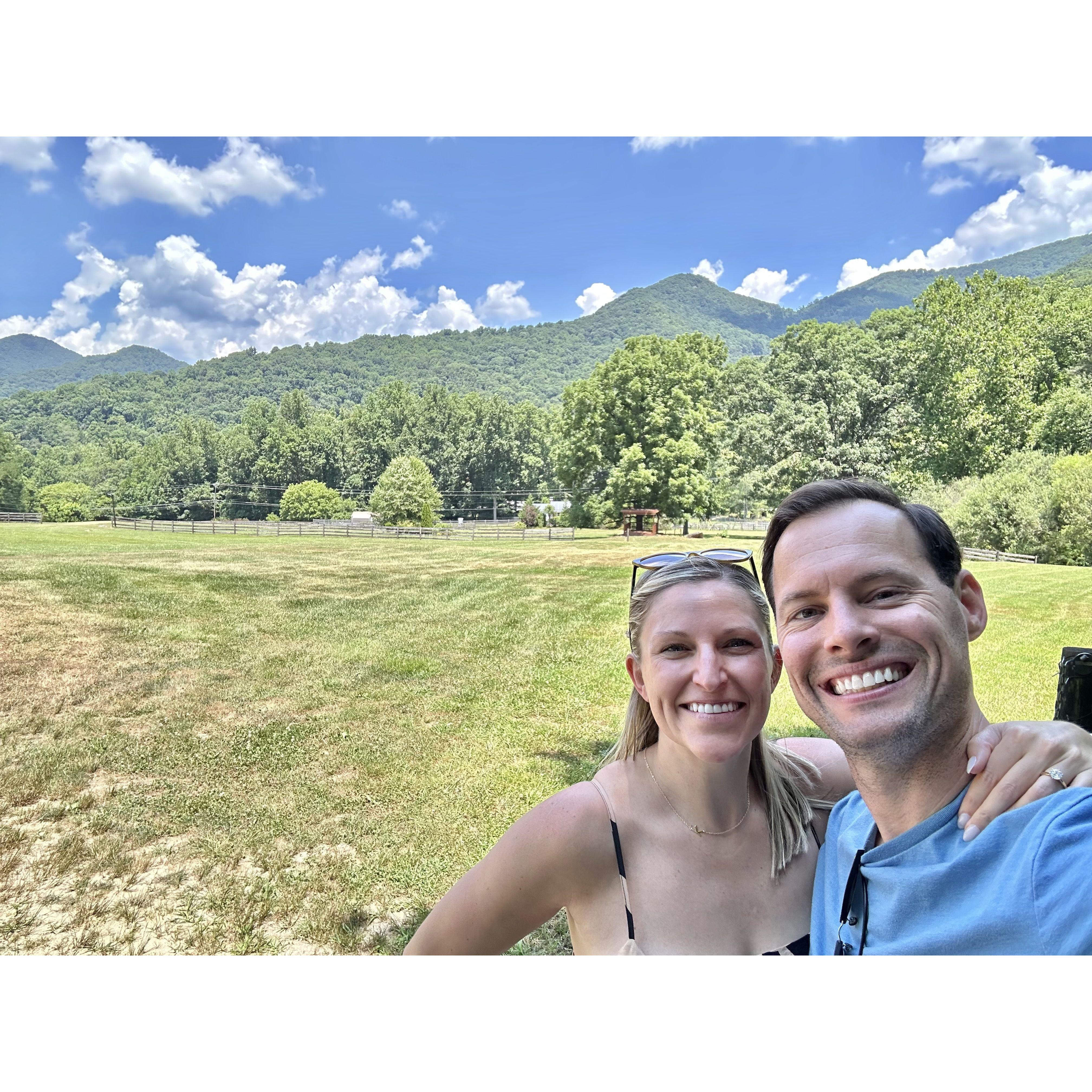 First picture at our venue!