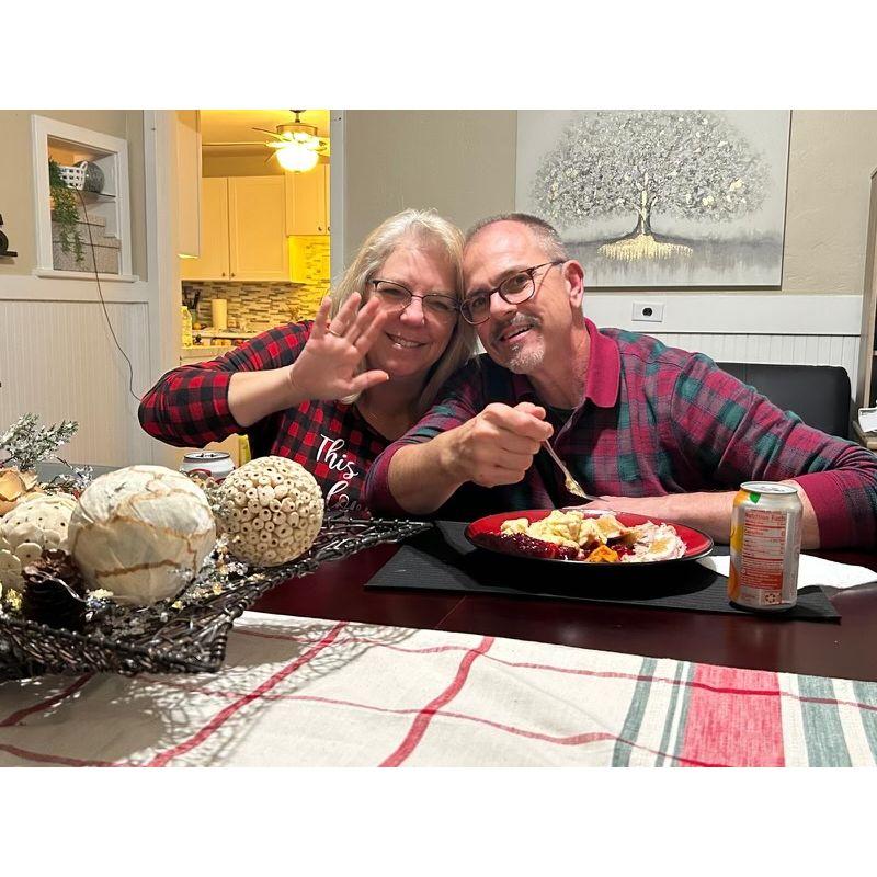 Christmas Dinner with Friends who are Family ... Thank you Jesus!