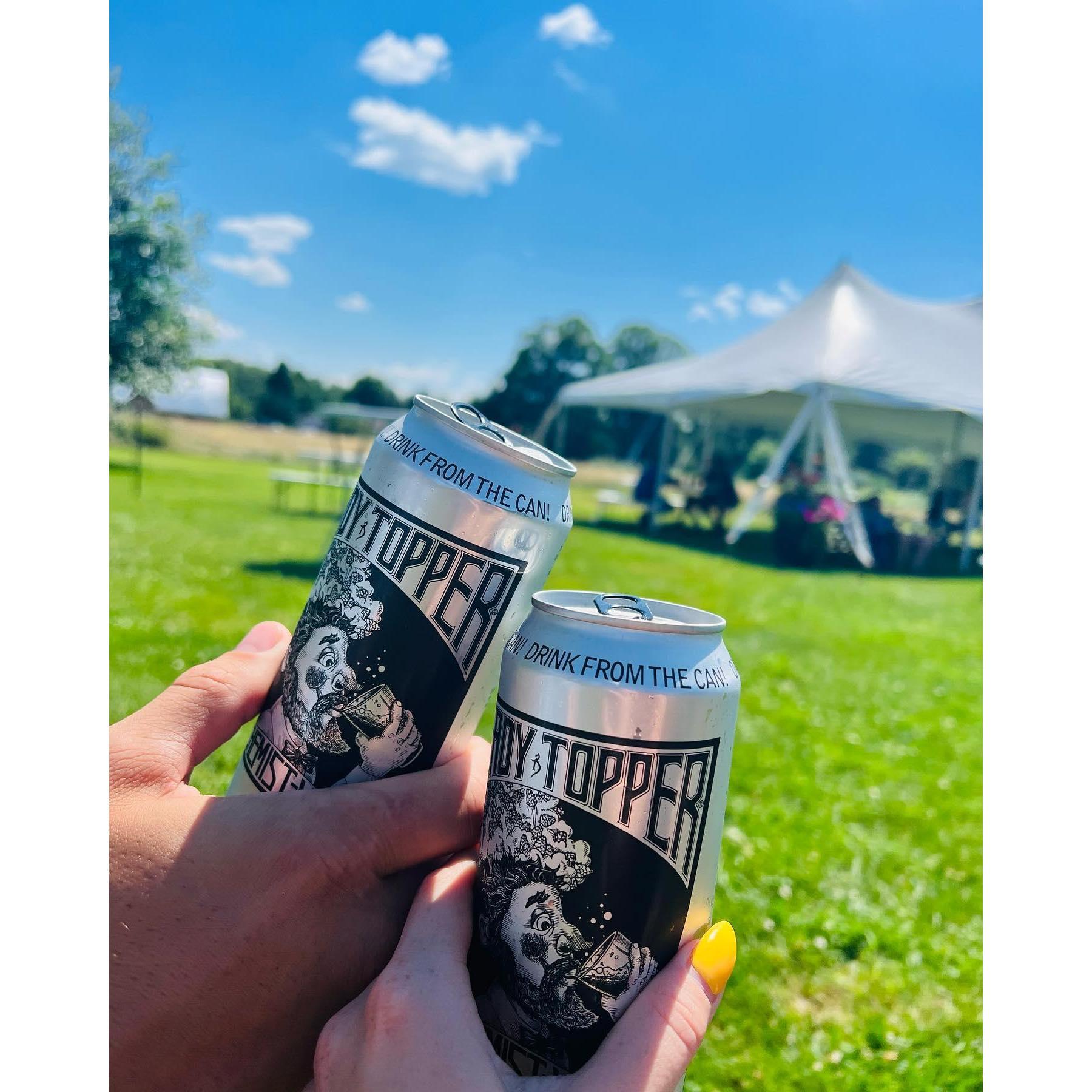 A visit to the Alchemist Brewery in Stowe, VT - a favorite among the two!