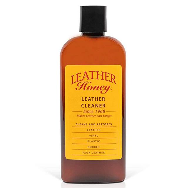 Leather Honey Leather Cleaner The Best Leather Cleaner for Vinyl and Leather Apparel, Furniture, Auto Interior, Shoes and Accessories. Does Not Require Dilution. Ready to Use, 8 Ounce Bottle!