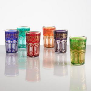 Moroccan Tea Glasses Set of 6