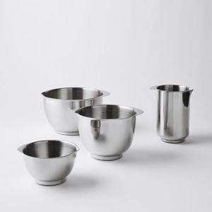 Rosti Stainless Steel Bowls, Complete Set