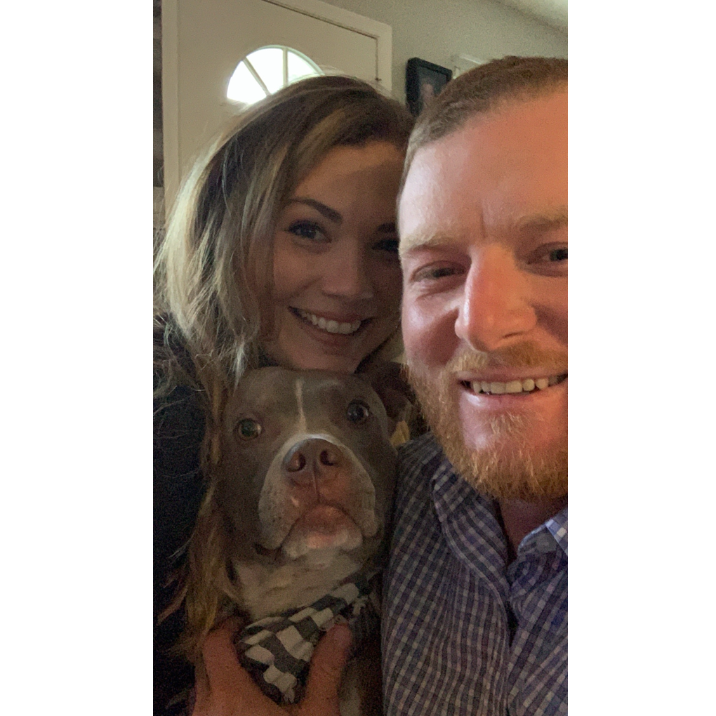 With our baby boy <3