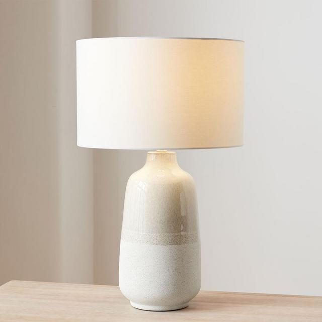 Calla Ceramic 26" Height Table Lamp, Natural