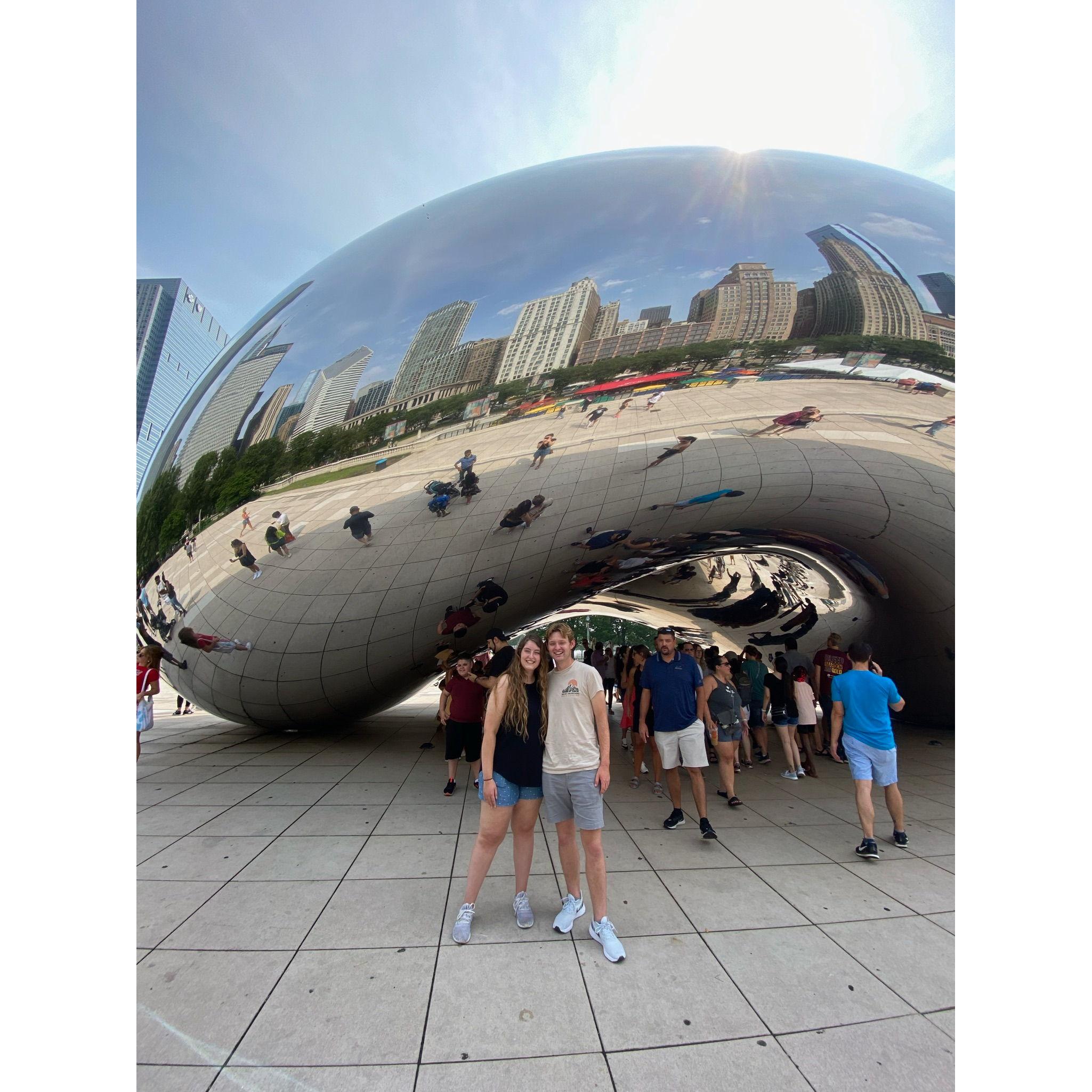 August 2021 trip to Chicago as friends.