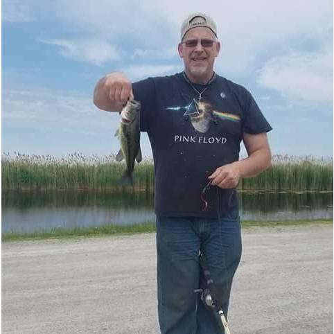 He loves to fish