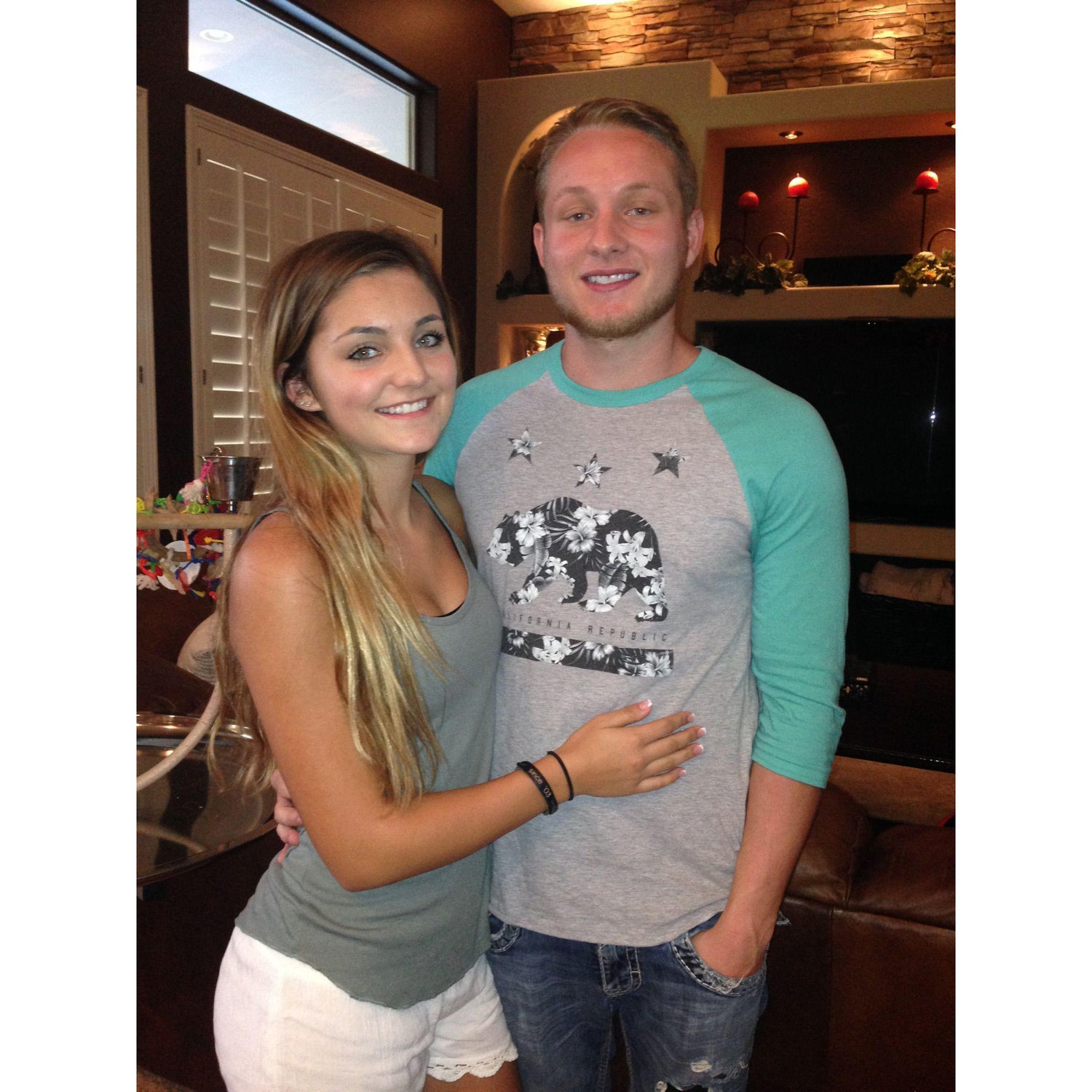 Our first picture together!