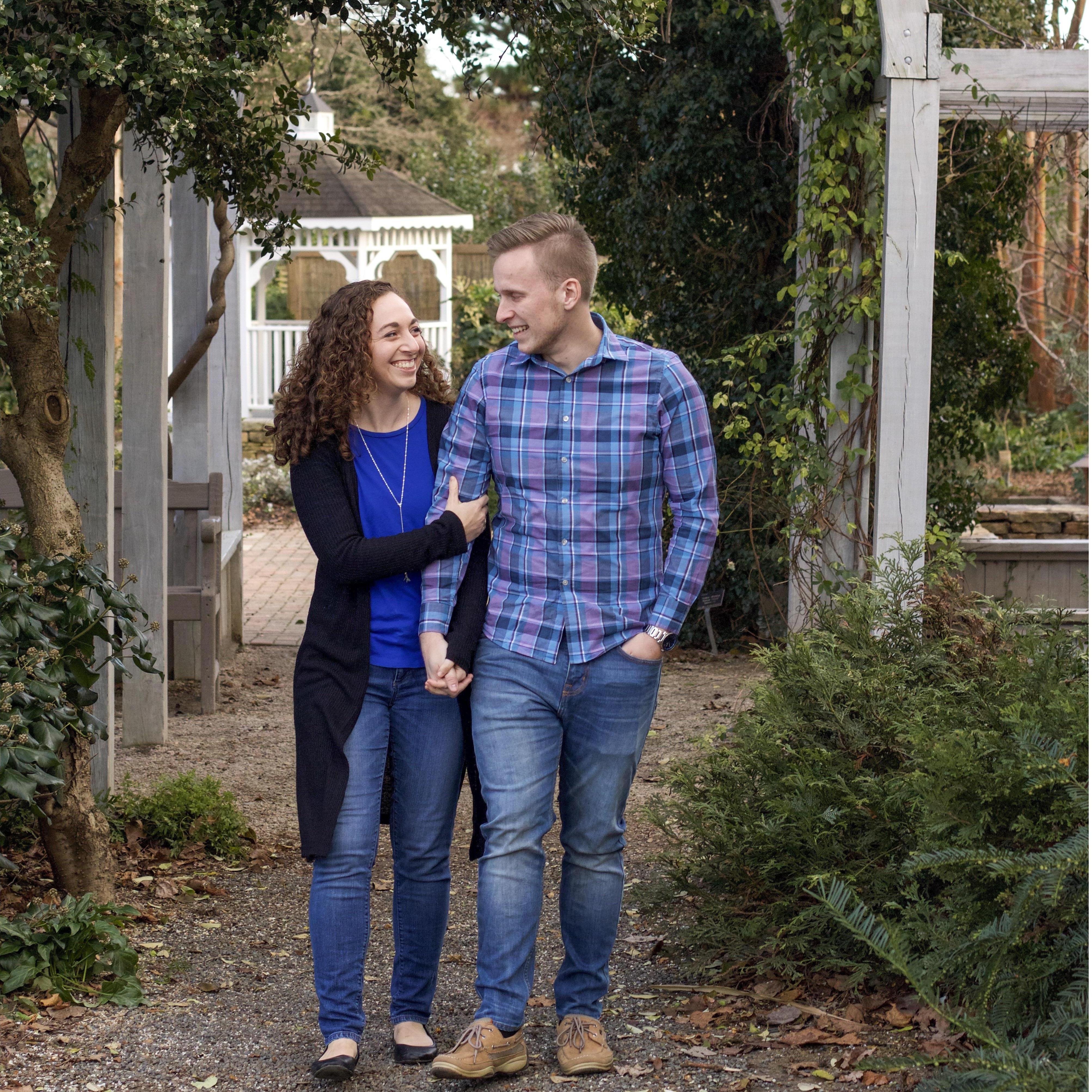 Ready for the adventure of the rest of our lives together.