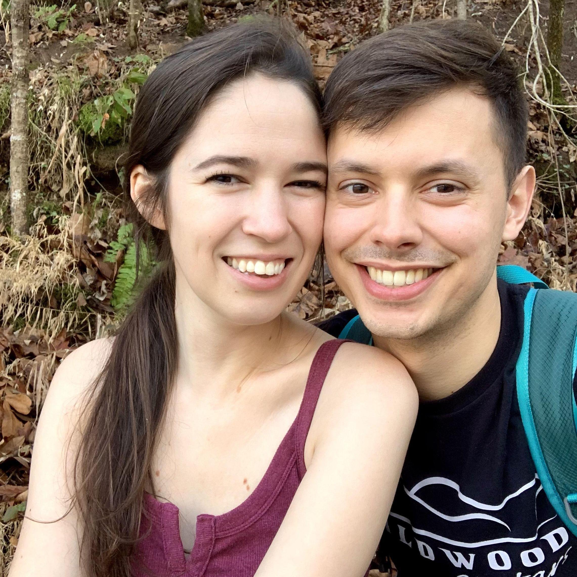 New Years Day was 75 and sunny so we snuck in another hike before the snow two weeks later