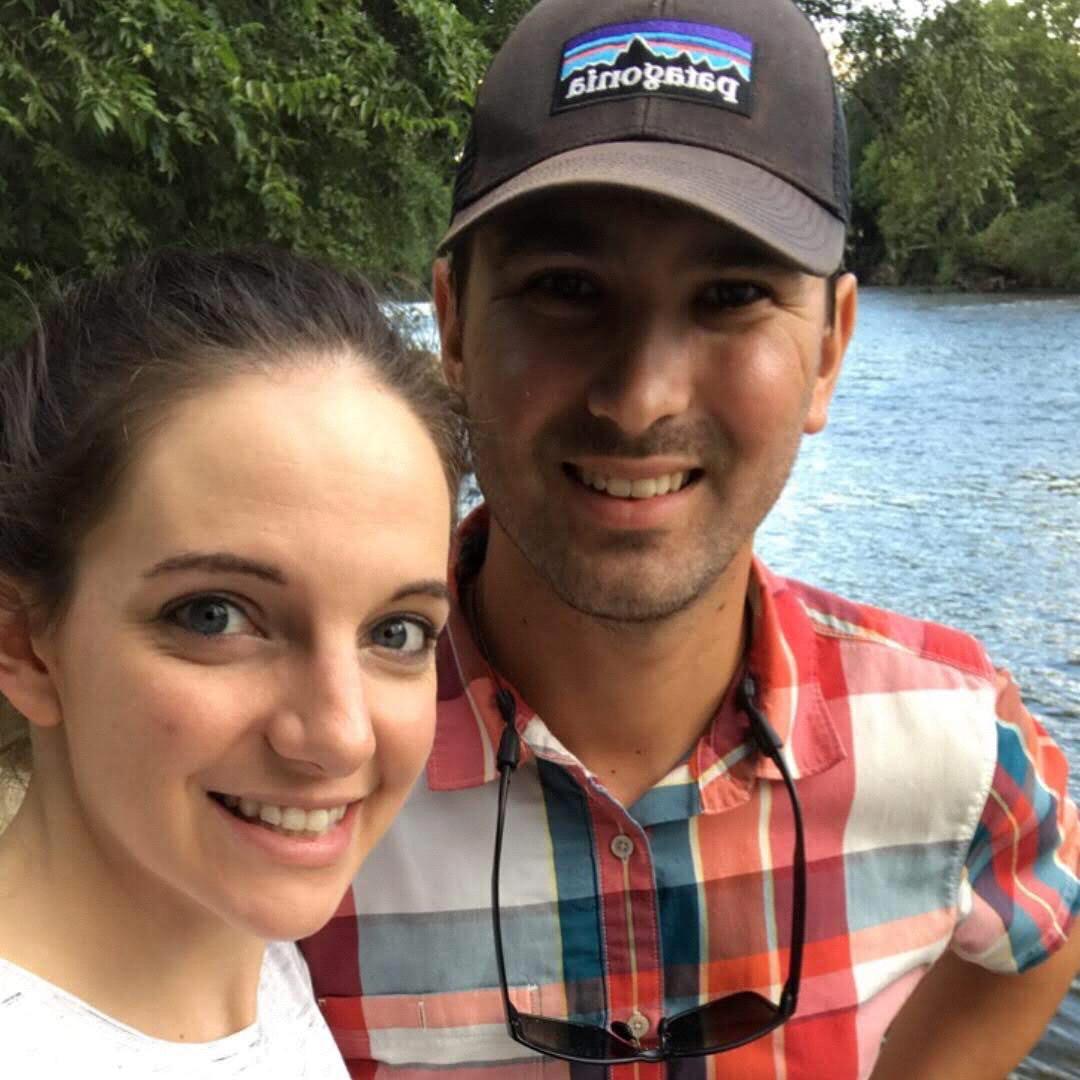 Visiting the Yadkin river in Winston-Salem, North Carolina