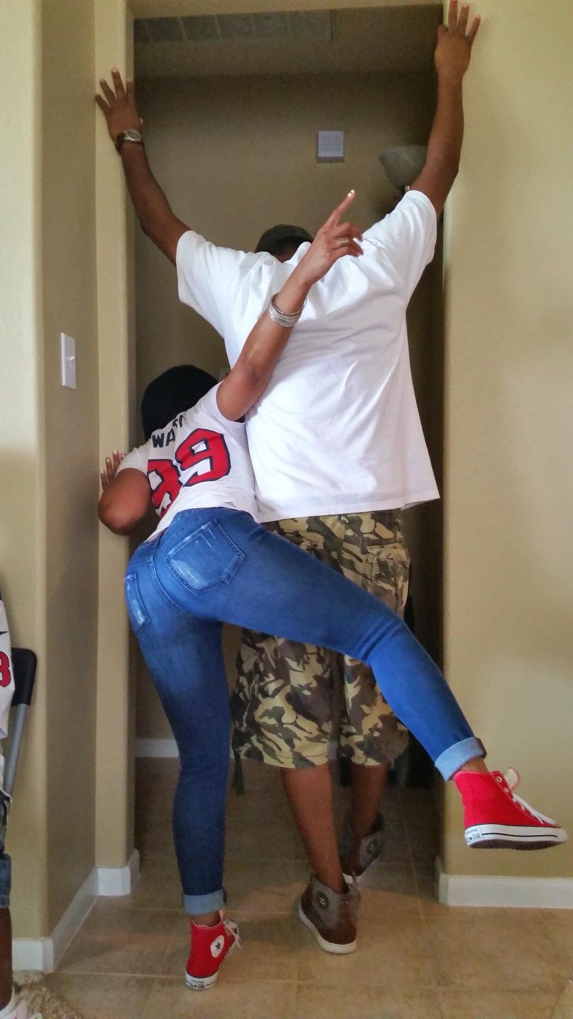 #Throwback 
Celebrating my birthday “Texans” style...well at least for me. He’s a Cowboys fan 🤷🏽‍♀️ We are always actin’ up!! 😆