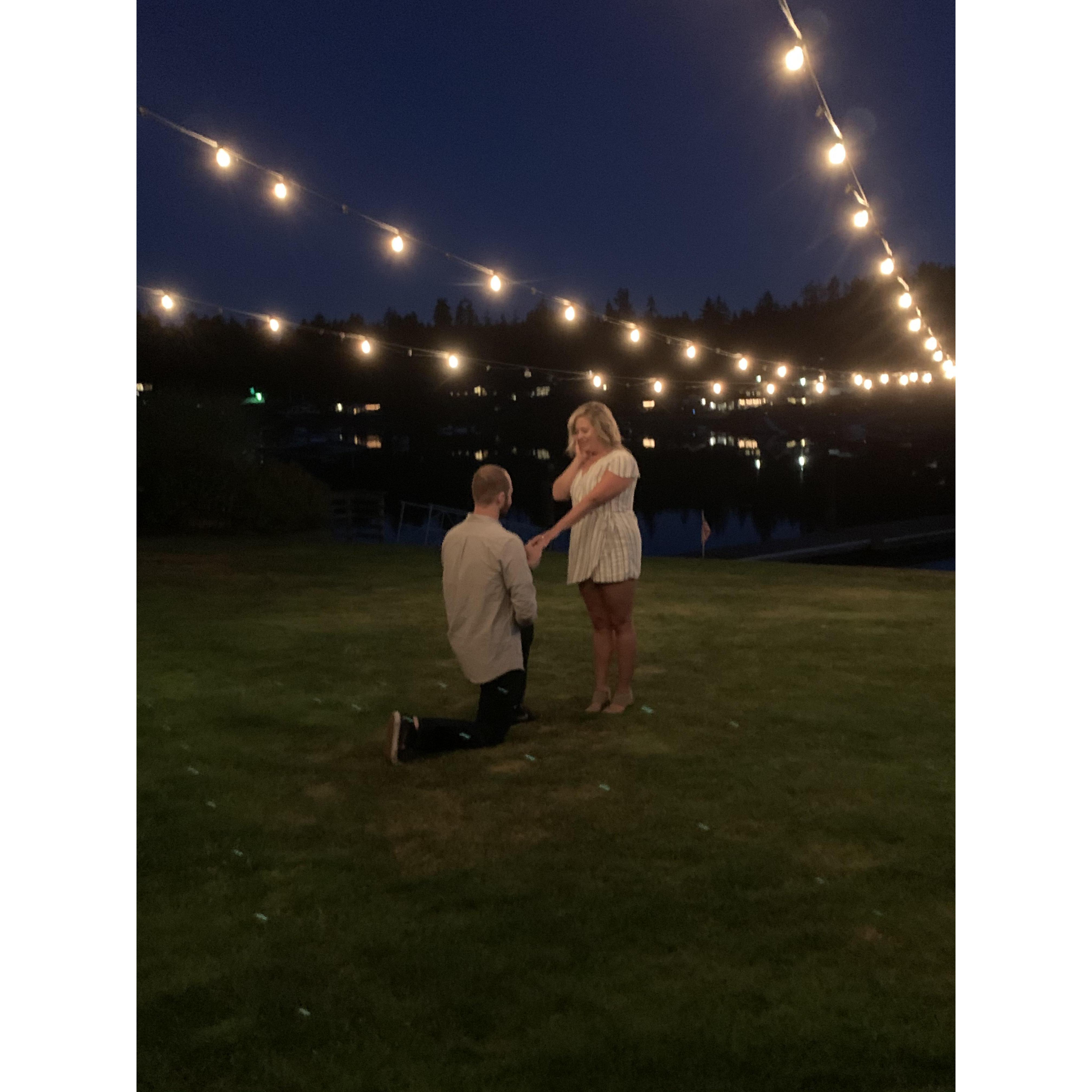 The day I said yes!