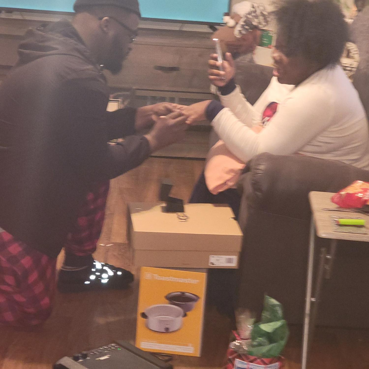 He Proposed!