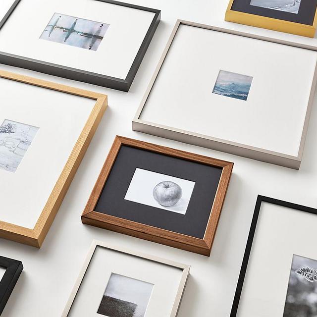 Room & Board 17x21 White Oak frame