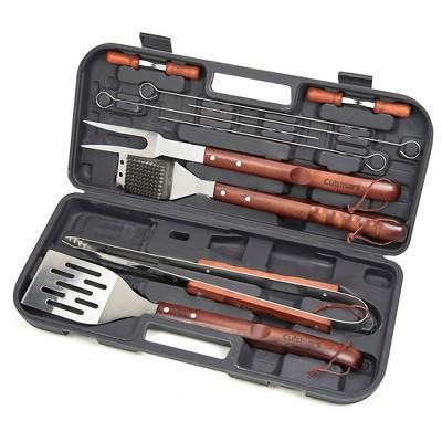 Cuisinart® 13pc Wooden Handle Grill Set