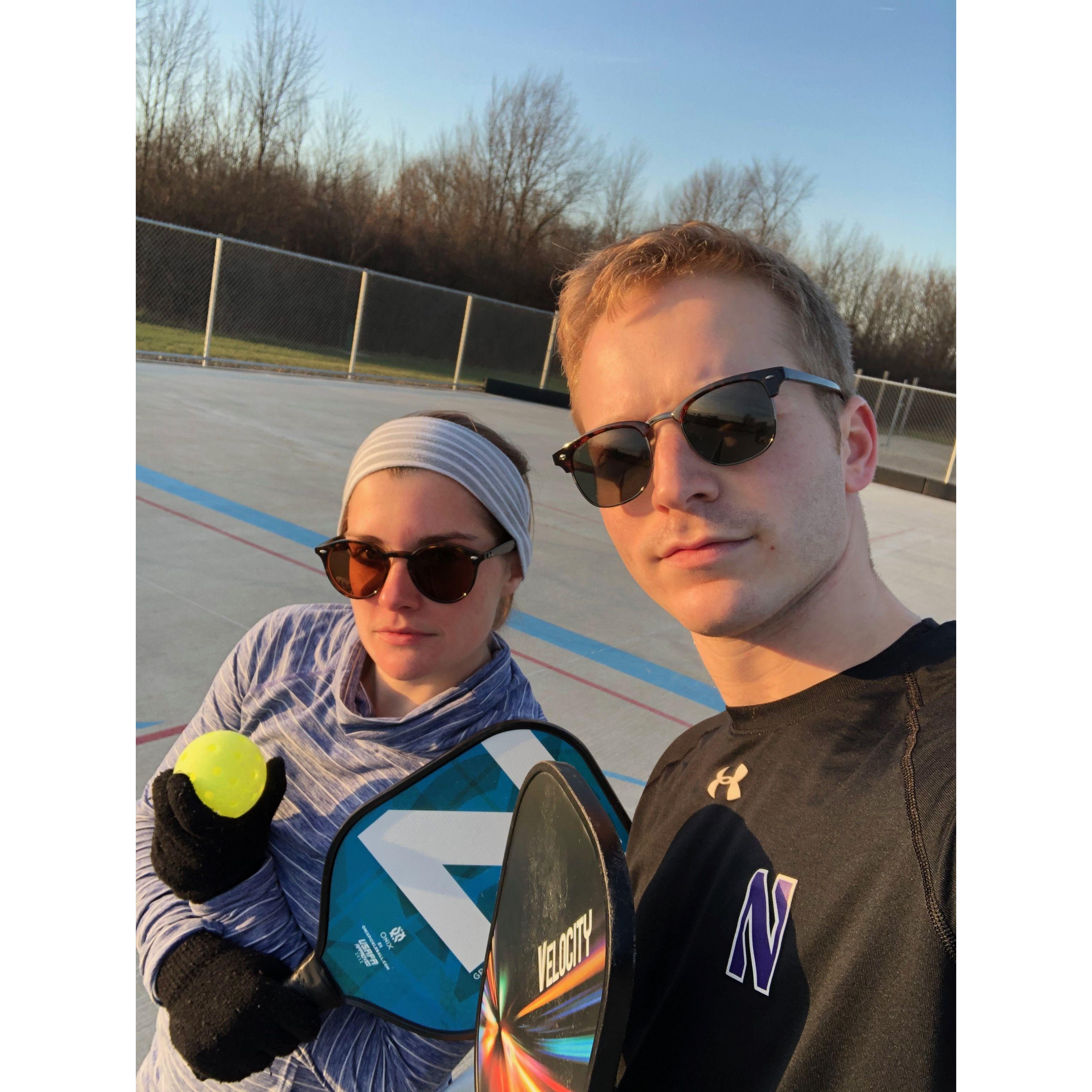 If we could have pickleball at the wedding, we would.