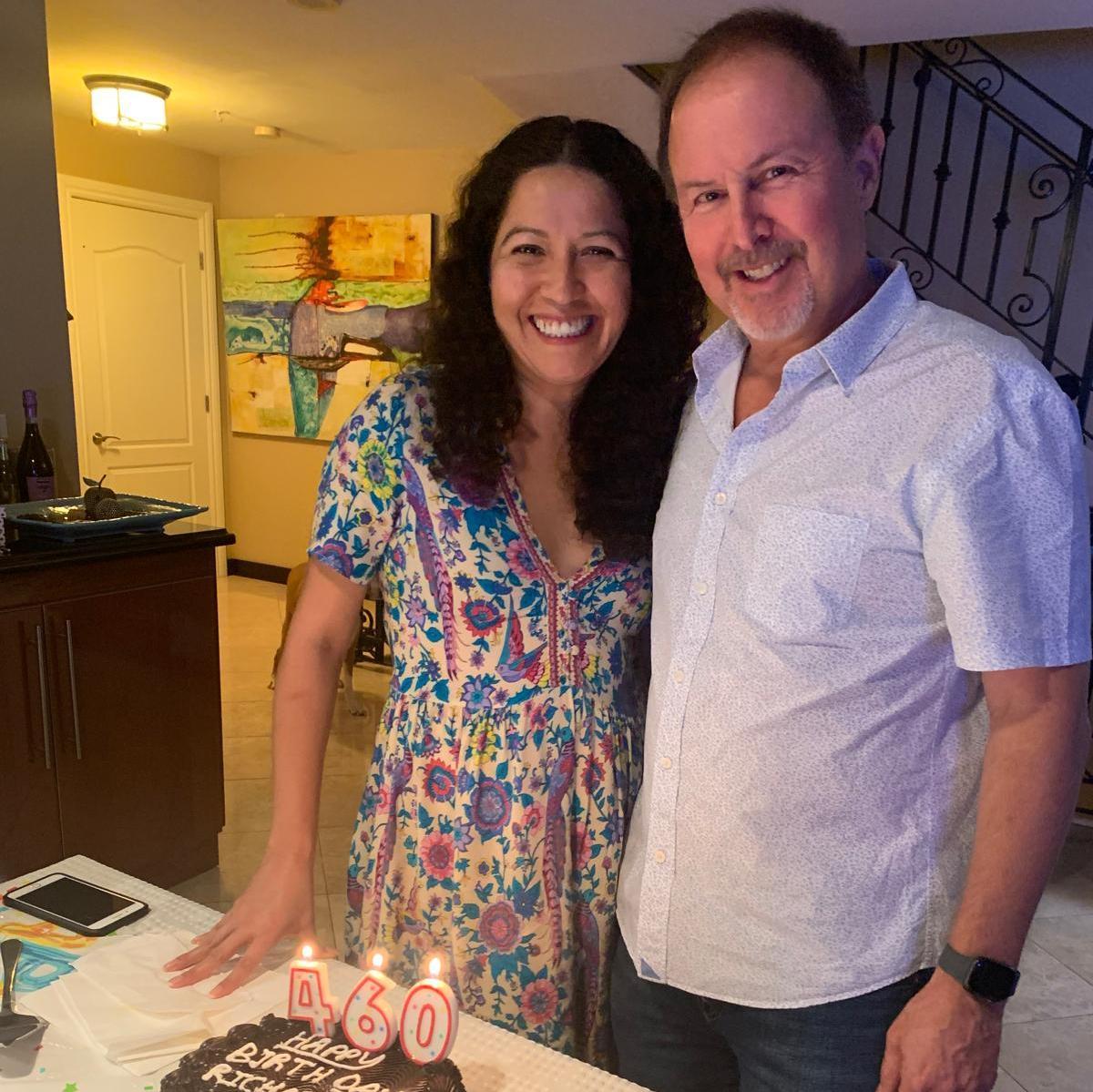 The year I turned 46 and Richard 60