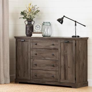 Avilla 4-Drawer Dresser with Doors