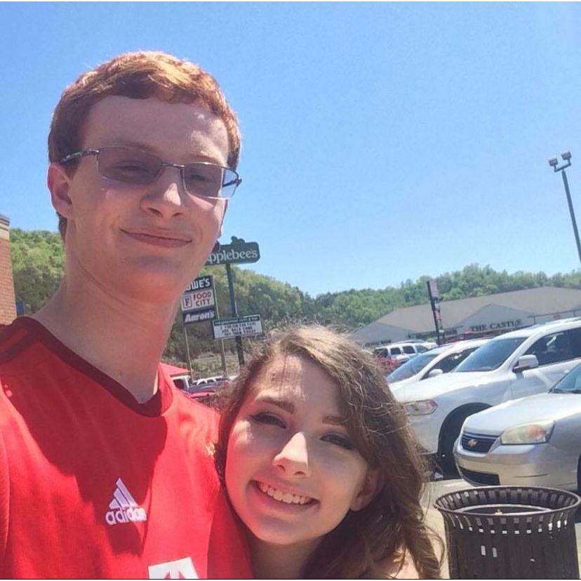 Our very first photo together in 2016!