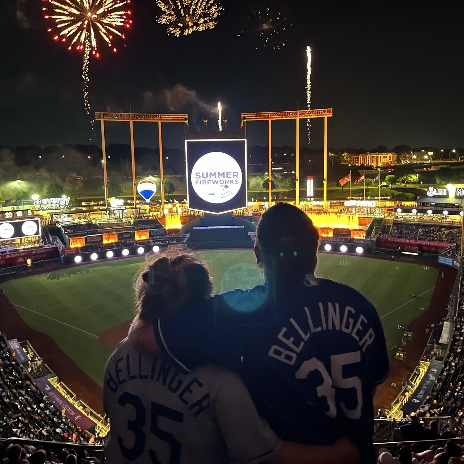 Royals vs Dodgers game 2022! 🎆