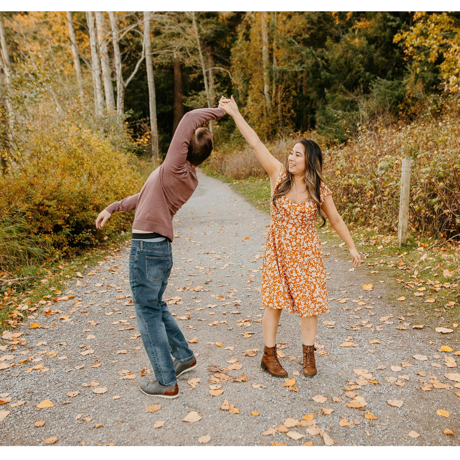 goofing around and driving our photographer crazy lol