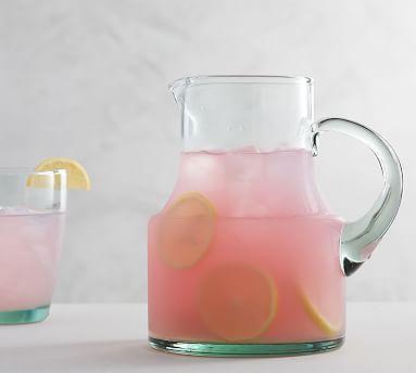Leon Recycled Glass Pitcher