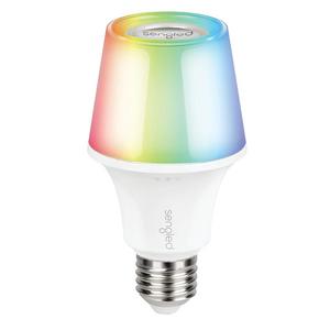 Sengled Solo Color Plus LED RGBW Bulb with Bluetooth Speaker, App Controlled Smart Bulb Color Changing E26 led light, 60W Equivalent, Compatible with Amazon Alexa