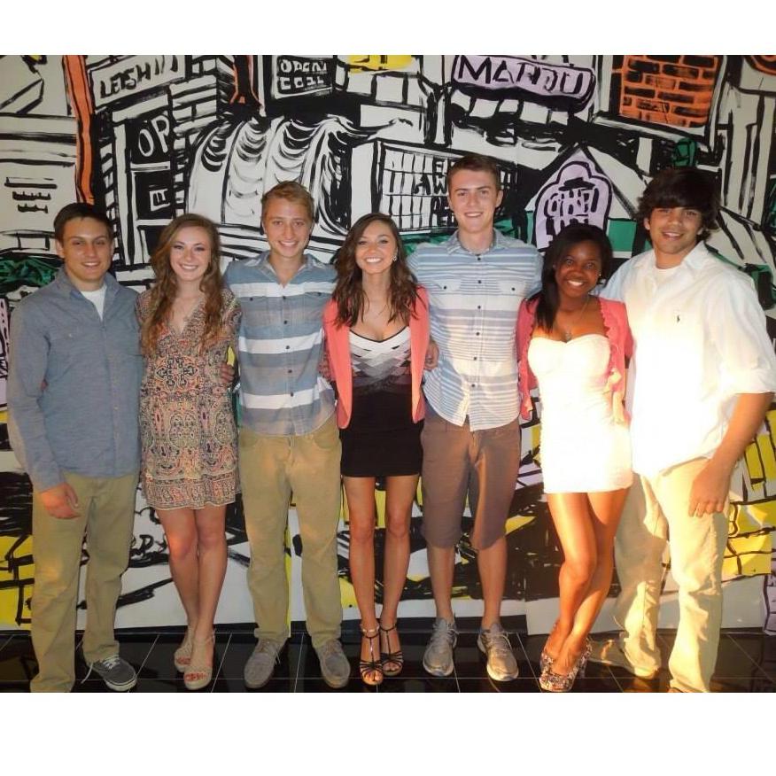 The first photo of us together! This was during our freshman year of college at Towson