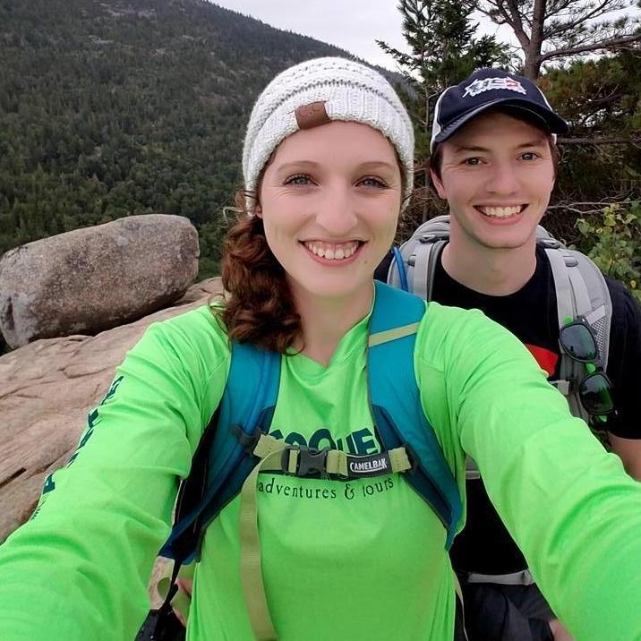 One of our favorite vacations was in the fall of 2017 to Acadia National Park. Here we are at Bubble Rock!