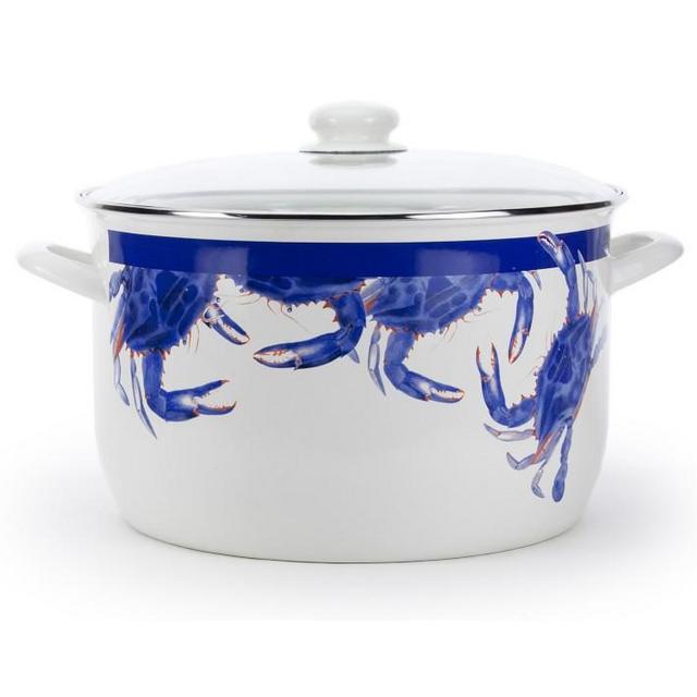 Golden Rabbit Enamel Stock Pot