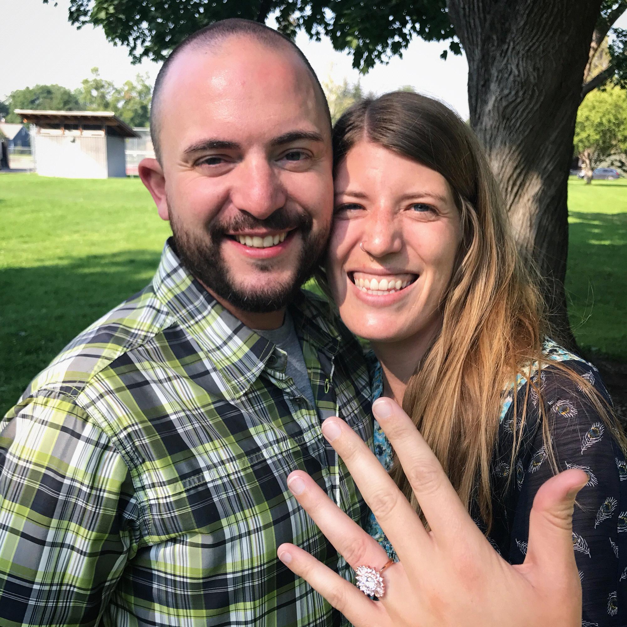 Right after we got engaged!