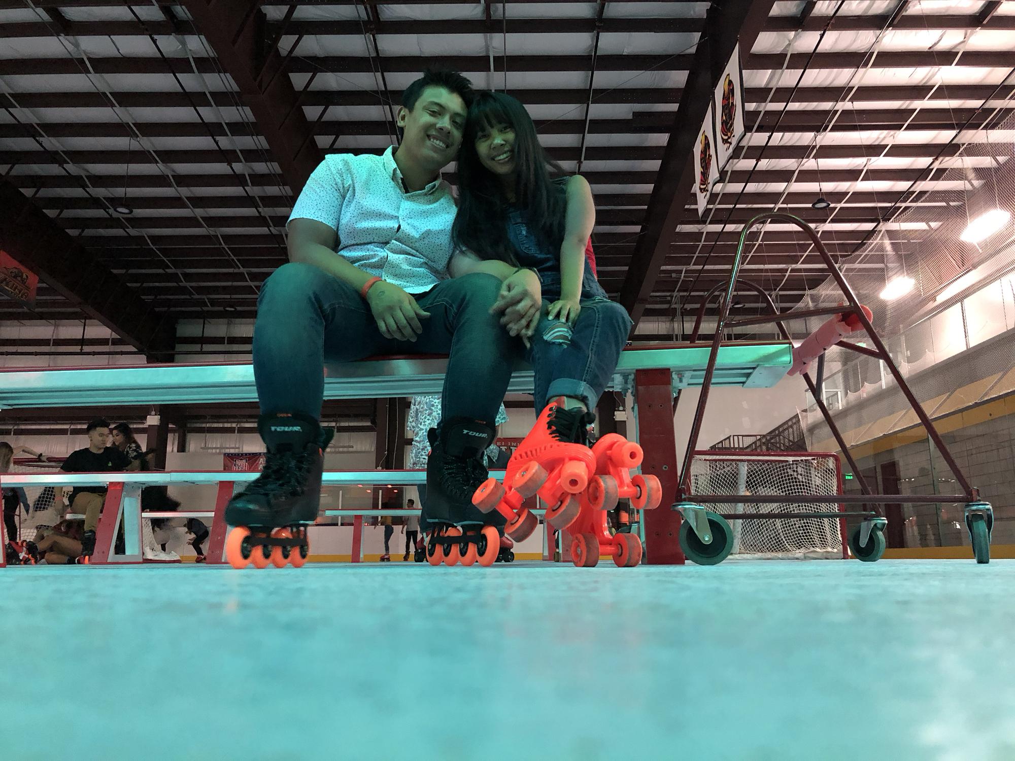A roller skating date! Not for the uncoordinated (Allana)🤪