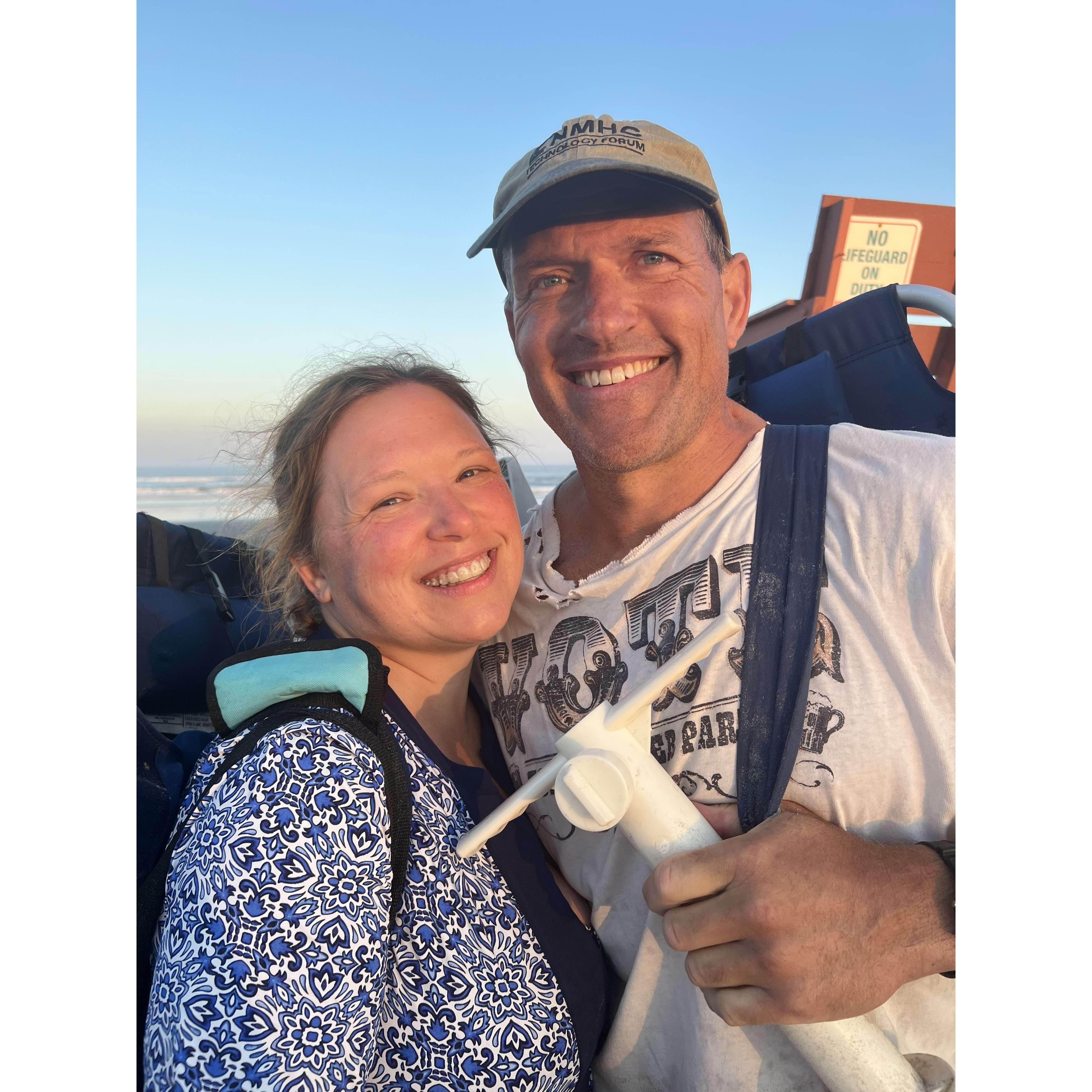 Enjoying Vitamin Sea and our vacation- 2022