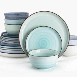18 Pieces Wonder Swirl Dinnerware Set