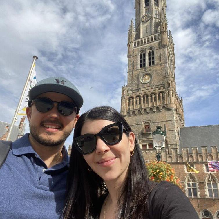 Fran conociendo Brujas, Bélgica - 2023