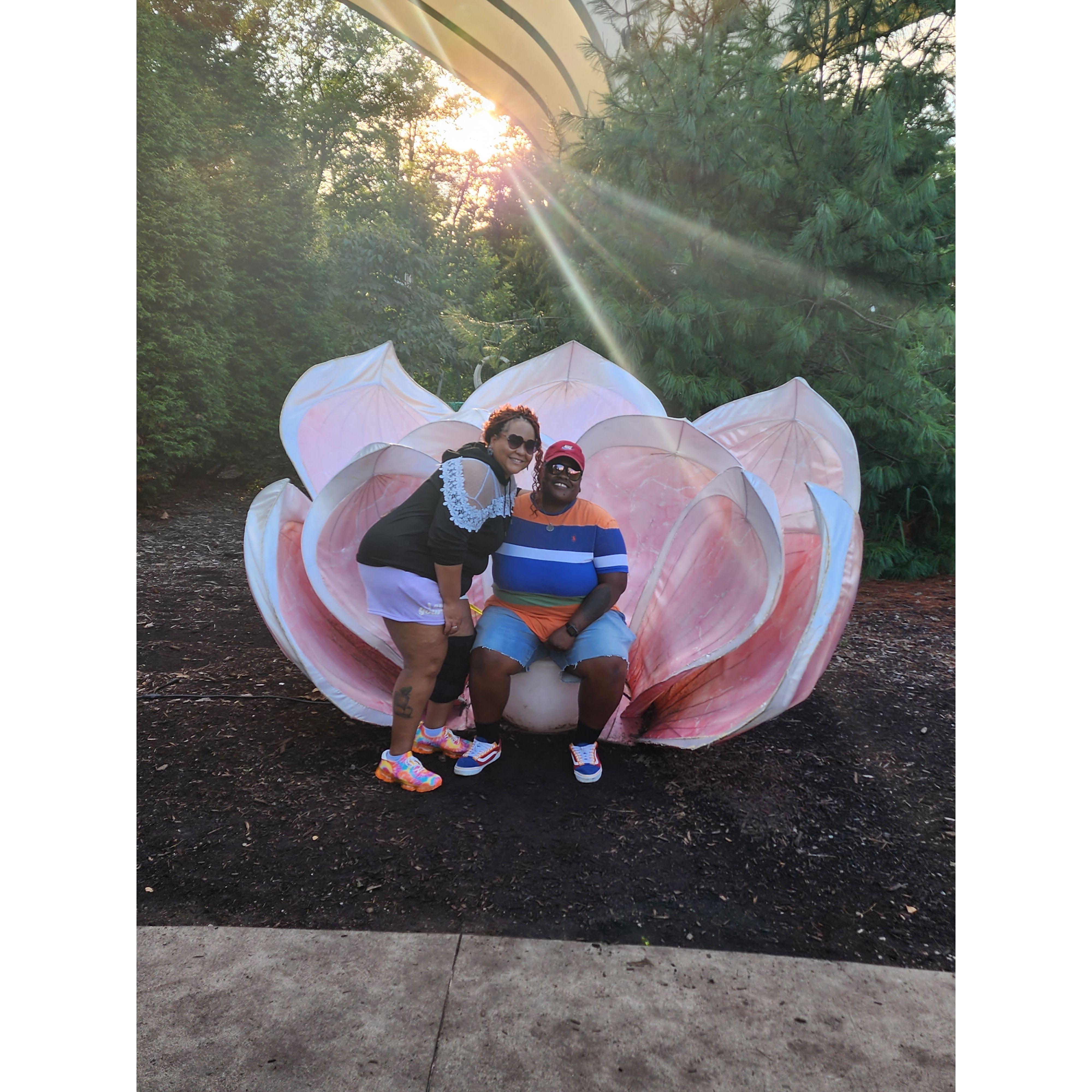 Our first time at the Asian Lantern Festival together