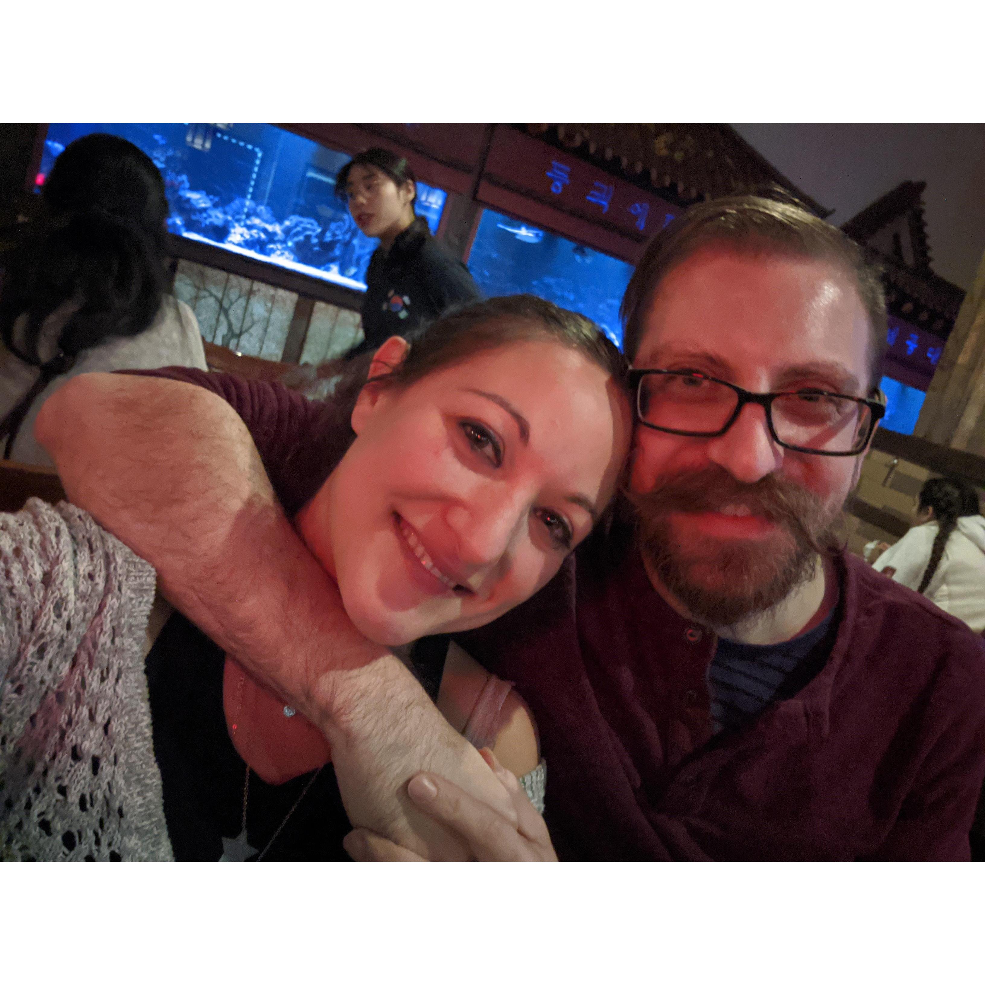 Korean BBQ - our favorite!
