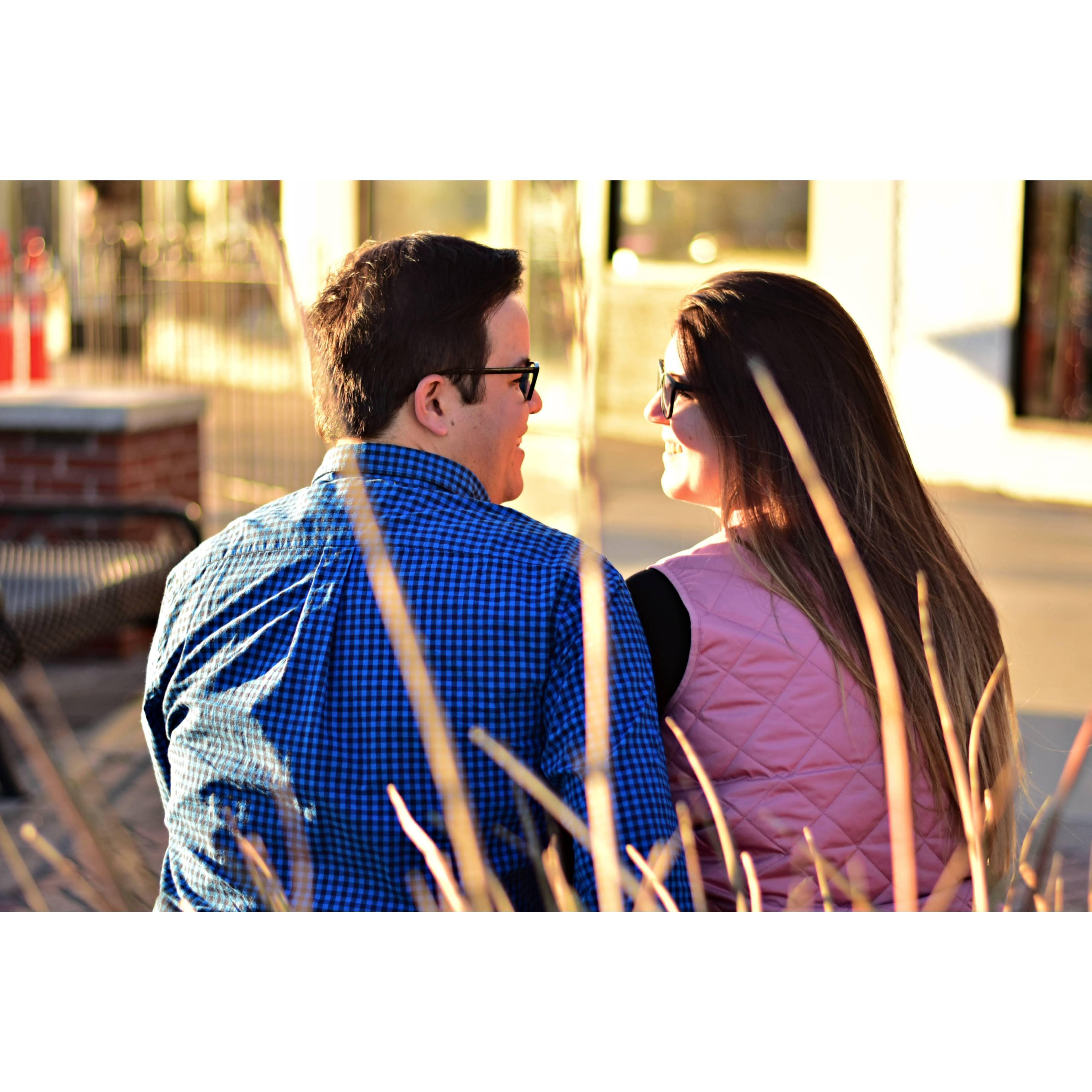 Where he proposed!