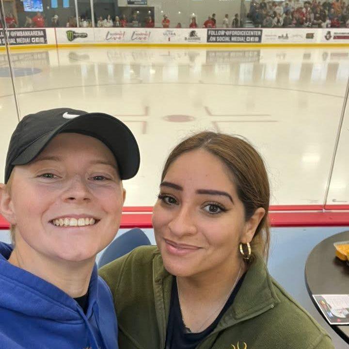 A mid-day date to Austin Peay's hockey game in Clarksville, TN.