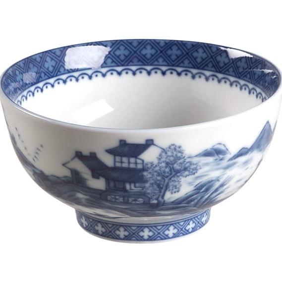 BLUE CANTON DESSERT BOWL