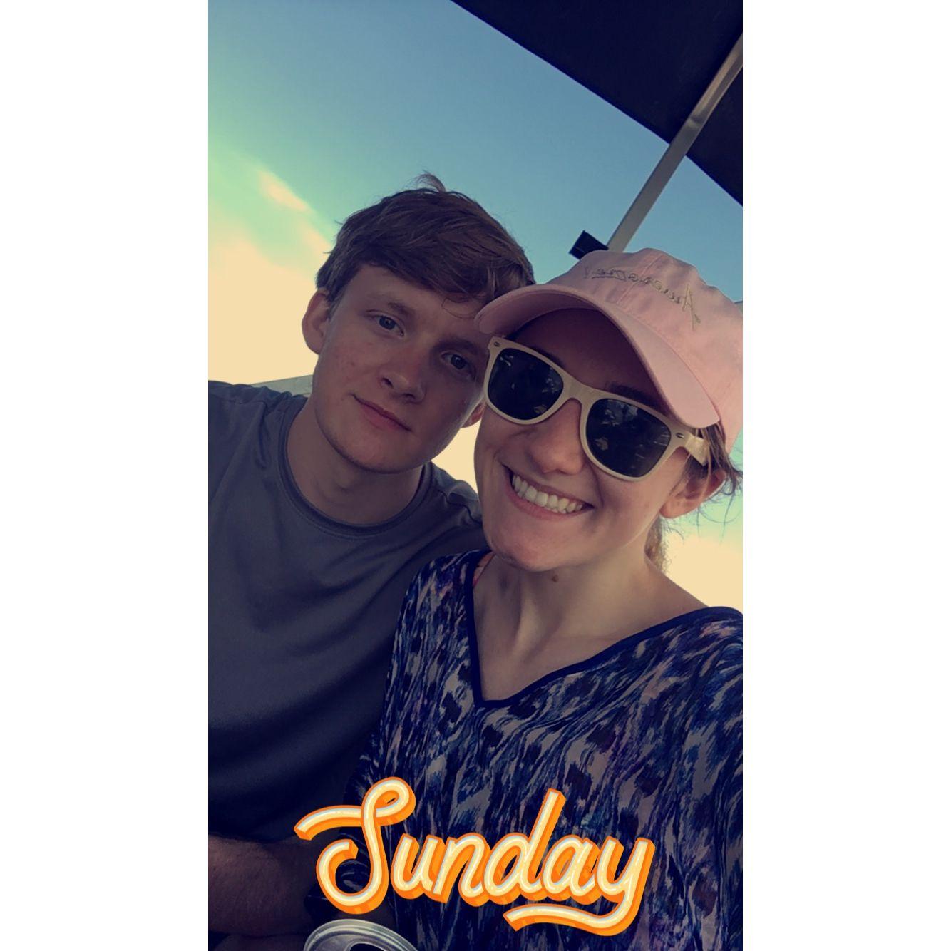 1st boat day together