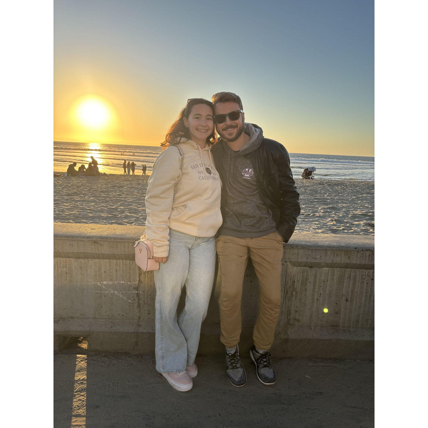 On our first visit to CA together, we visited Pacific Beach Boardwalk and found a fun restaurant with great margaritas. We returned shortly after getting engaged with my best friend! 01/2025