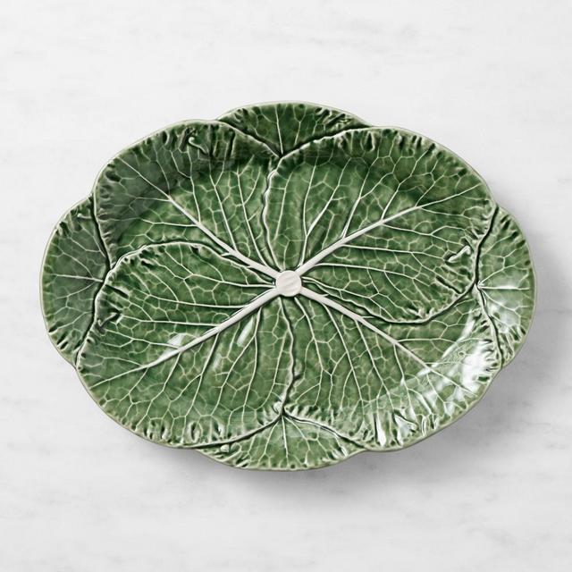 Bordallo Pinheiro Cabbage Oval Platter