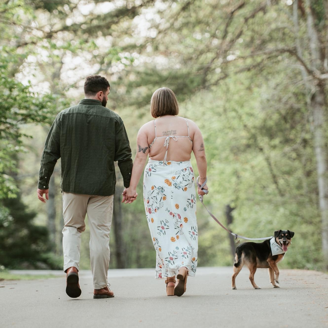 Engagement pictures where we met! Maryville College