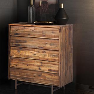 Bushwick Wooden 5 Drawer Chest