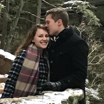 A refreshing family vacation to Hocking Hills is a Green family tradition. David's first year being invited to go was spent relishing his time in her arms