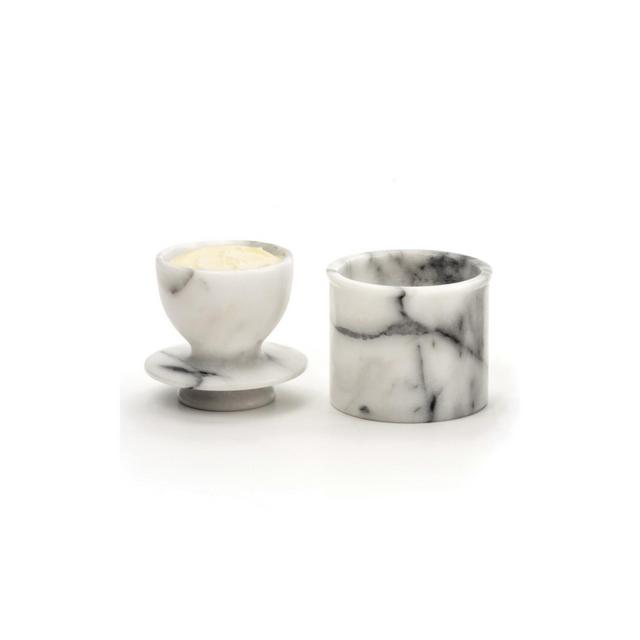 RSVP International Marble Butter Pot